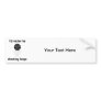 I'd rather be shooting hoops bumper stickers