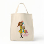 I'd rather be shopping canvas bag