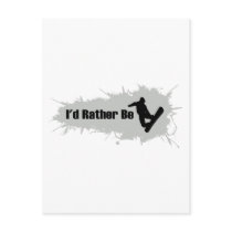 I'd Rather Be Snowboarding