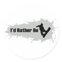 I'd Rather Be Snowboarding