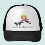 I'd rather be walking the dog hats