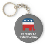 I'd rather be waterboarding keychains