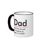 iDad-Best iDad Award Presented on June 21st 2009 mugs