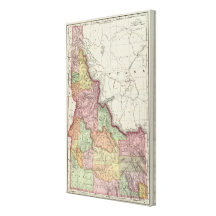 Idaho 3 stretched canvas print