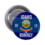 Idaho for Romney 2012 Button