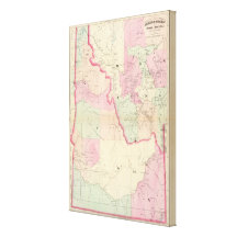 Idaho, Montana west Canvas Prints