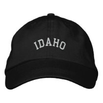 Idaho State Embroidered Embroidered Hats