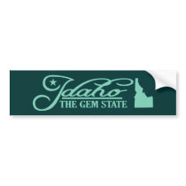 Idaho (State of Mine) Bumper Stickers