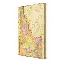 Idaho Stretched Canvas Prints