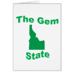 Idaho: The Gem State Card
