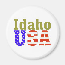 Idaho USA! Fridge Magnets