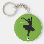 iDance (Green) Key Chains