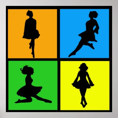 Irish Dance Silhouettes