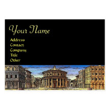 IDEAL CITY,black Business Card Templates