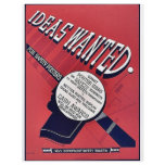 Ideas Wanted flyers