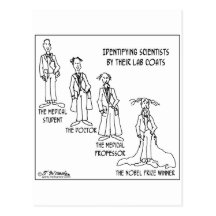 Identification Guide To Scientists Postcard