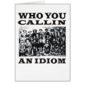 Idiom Card