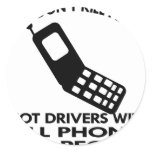 Idiots With Cell Phones Kill People stickers