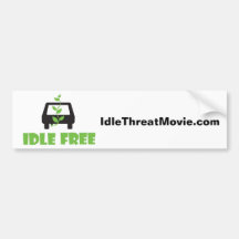 Idle Free Bumper Sticker