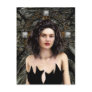 Idle Thoughts Gothic Artwork Postcard