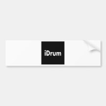 iDrum Bumper Sticker