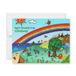 Idyllic Children's Landscape -- Paradise Notes invitations