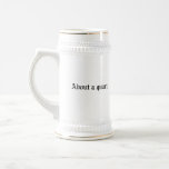 If a centipede a pint, mugs