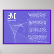 IF by Rudyard Kipling Poster Print