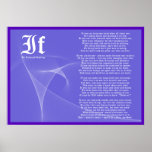 IF by Rudyard Kipling Poster Print