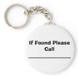 If Found Please Call