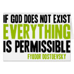 If God Does Not Exist Everything is Permissible cards