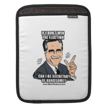 IF I DON'T WIN CAN I BE SECRETARY OF HANDSOME iPad SLEEVE