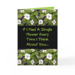 If I Had A Single Flower cards