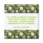 If I Had A Single Flower magnets