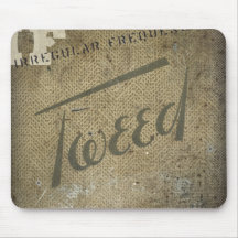 iF: Irregular Frequency Tweed Mouse Mat