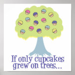 If only Cupcakes on Trees posters