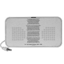 If- Poem by Rudyard Kipling (No Kipling Picture) Mini Speakers