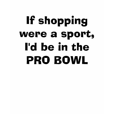 If shopping were a sport tank top by fuzzybubbles