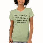If the moon is in your seventh house, you have ... t-shirts