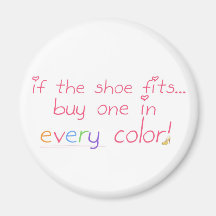If the shoe fits... magnet