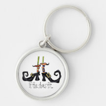 If the shoes fit... key chains