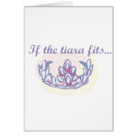 If the Tiara Fits, Wear It cards