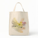 If we could see the Miracle of a Single Flower bags