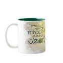 If we could see the Miracle of a Single Flower mugs
