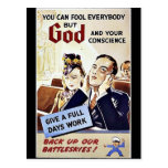 If Ye Break Faith With Us, Who Die, We Shall Not S Post Card