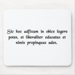 If you can read this bumper sticker, you are both mousepads