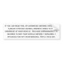 If you can read this, my automated defence syst...
