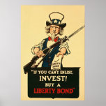 If You Can't Enlist, Invest! posters