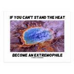 If You Can't Stand The Heat Become An Extremophile Post Cards