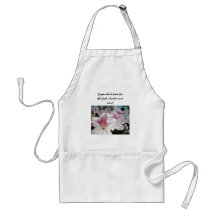 If you don't care for the food, drink more wine! aprons